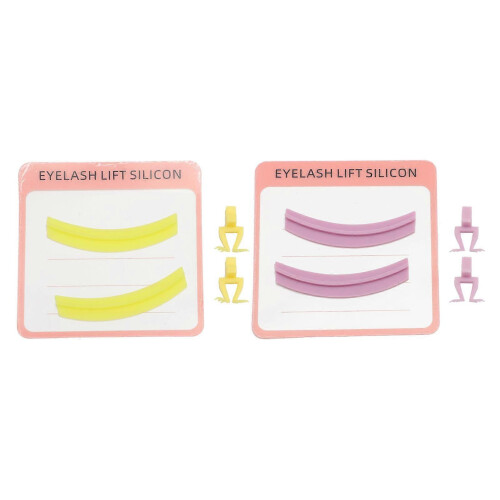 Eyelash Extension Separator Reusable Washable Silicone Lash Lift Tool for Salon - 2 Pair 1