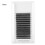 0.07mm W Shaped False Eyelashes, C Curve 9mm, Grafting Extension 2