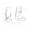 22 LED Touch Screen Tabletop Mirror, 360 Rotation Travel Makeup Mirror 4