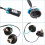 Knock Sensor with Wiring Harness 12601822 10456603 for Chevy Silverado Express 6