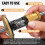 Wheel Marking Gauge,Woodworking Dovetail Scribing Gauge, Scriber Marking Tools, Essential Tools for Woodworking Projects 4