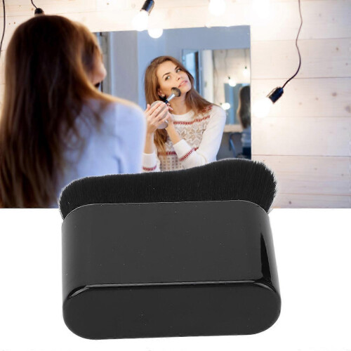 1 Flat Tanning Brush, Large Black Body Makeup Brush for Self Tanner Application 1
