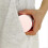 7CM Compact Double-Sided Magnifying Makeup Mirror, Portable Handheld Pocket Mirror, Foldable, Pink 5