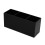 Black 20x7cm 3-Grid Brush Box Makeup Storage Organizer for Cosmetics Home 2