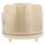 Beige 14x14x12cm Rotating Makeup Brush Holder, Waterproof Vanity Organizer 2