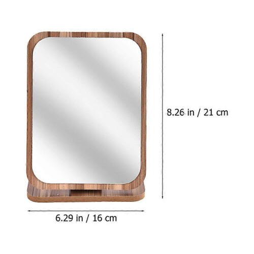 Desktop Rotatable Folding Mirror Creative Simple Tabletop Bedroom Mirror 1