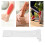 Plantar Fasciitis Night Sock Single Strap Elastic Compression Achilles Tendonitis Support White L/XL 23.2in 2