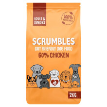 Scrumbles Dry Dog Food with Fresh Chicken, 2 kg (Pack of 1),package may vary