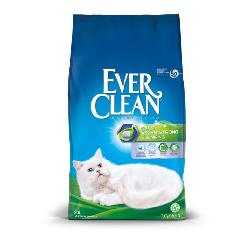 Ever Clean Ever Clean Clumping Cat Litter Extra Strong Scented 20L