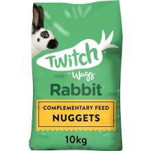 Wagg Twitch Rabbit Food 10kg - Complementary Feed Nuggets