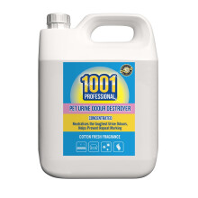 1001 Professional Enzyme Cleaner 5L – Pet Urine Destroyer & Odour Eliminator – Dog & Cat Urine Cleaner – Enzyme Cleaner for Pet Urine – Helps