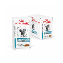 Royal Canin Veterinary Sensitivity Control | 12 x 85 g | Complete Adult Cat Food
