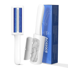 ACE2ACE Pet Hair Remover Roller Brush, Mini Lint Roller for Pet Hair Reusable, A