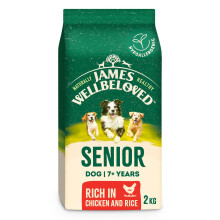 James Wellbeloved Dog Senior Hypoallergenic Dry Food Chicken and Rice 2 kg