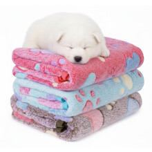 LeapSheep Dog Blankets Washable for Small Medium Large Dogs, Pack of 3 Puppy Bla