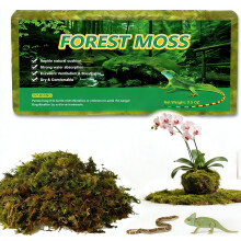 Pnoyws 5L Natural Sphagnum Moss for Plants & Reptiles, Long Lasting Peat Moss Reptile Bedding for Snake, Turtle, Gecko, Frog and Orchids Ter