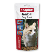 Beaphar – Hairball Easy Treats for Cats – Delicious Crunchy Treats With Oil-Rich