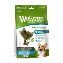 WHIMZEES Softer Dog Dental Stix S, 28 Pieces – Size S, Dog Dental Sticks for Sma