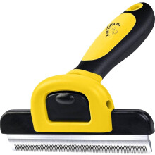 FurGroom Deshedding Tool for Dogs and Cats-Reduces Shedding by Up to 95% in Less Than 10 Minutes—best Choice for Grooming and Deshedding You
