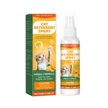 GDBadais Effective Natural Cat Educational Spray, Non‑Toxic Indoor & Outdoor Cat Repellent Spray, Safely Protect Furniture, Sofas, Rugs & Restricted