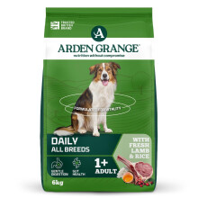 Arden Grange Adult Dry Dog Food with Fresh Lamb and Rice, 6 kg