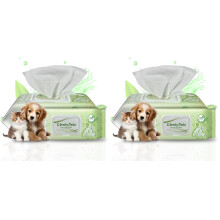 Comfy Pets Wet Wipes | Soft and Thick Fragrance Free Pet Wipes | Cats & Dog Wipes for Ears, Paws, Body, and Bum | Biodegradable Pet Wipes for Puppies