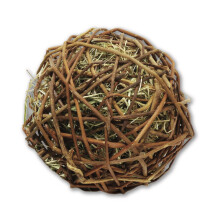 Rosewood Naturals Edible Weave-a-Ball, Small Animal Treat and Toy for Rabbits, Guinea Pigs, Chinchillas, Degus, Hamsters, Gerbils, Mice and