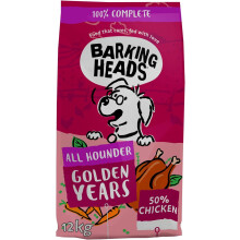 50% FREE-RUN CHICKEN - Our Golden Years dry dog food is made with tasty freshly prepared free-run chicken, blended with generous portions of