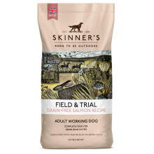 Skinners Field & Trial, Grain Free Salmon & Sweet Potato, Complete Adult Dry Dog Food, For Dogs with Intolerance to Grains, 2.5kg