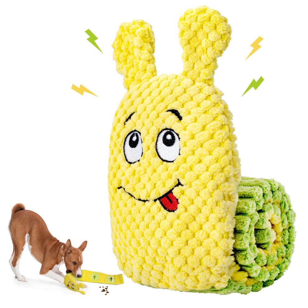 Chawoner Squeaky Dog Toy, No Stuffing Interactive Dog Toys For Boredom, Dog Puzzle Toy Treat Dispensing Dog Toy For Smart Dogs, Snuffle Dog