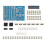 10 Sets Welding Practice Circuit Board Kit for SMT Skill Training 110 Components/Set DIY Welding Practice Circuit Board 6