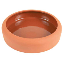 Trixie Ceramic Bowl with Rounded Rim, 125 ml, Terracotta
