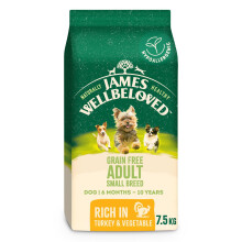 James Wellbeloved Hypoallergenic Dry Dog Food for Adult Small Breed Grain Free T
