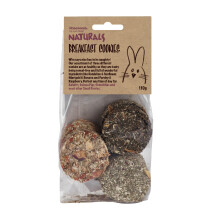 Rosewood Naturals Breakfast Cookies, Small Animal Treats for Rabbits, Guinea Pigs, Chinchillas, Degus, Hamsters, Gerbils, Mice and Rats, 110g