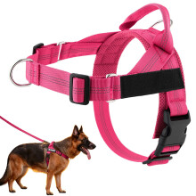 No Pull Adjustable Dog Harness, Breathable COMFORT Pet Walking Vest Harness with Secure Buckle Design, Ideal for Medium Large Dogs Daily Outdoor Walk
