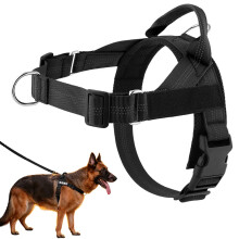 Paropet No Pull Adjustable Dog Harness Cordless Breathable Comfort Pet Walking Vest Harness with Secure Buckle Design, Ideal for Medium Large Dogs Da