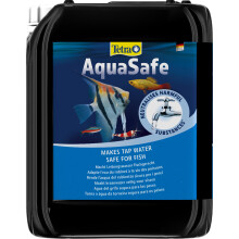 Tetra AquaSafe, to Turn Tap Water into Safe and Healthy Water for Fish and Plants, 5 Litre