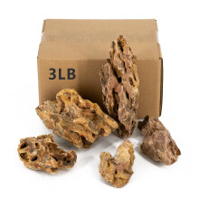 Aquariums Stones Natural Rocks 3lb Aquarium Rock for Fish Tank Aquascaping,Aquariums,Terrariums,Vivariums,Decorative Stone,Reptile Enclosures,Paludar