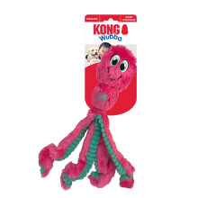 KONG Wubba Octopus Tug and Fetch Squeak Dog Toy Assorted Colors (Large)