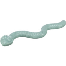 TRIXIE Snack Snake – Dog toy made of TPR – Can be filled with paste or treats – Promotes dexterity and concentration – 42 cm – 34949
