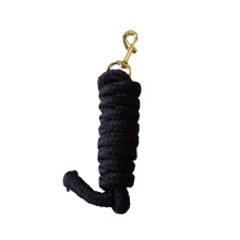 Rhinegold Luxe Lead Rope, Black