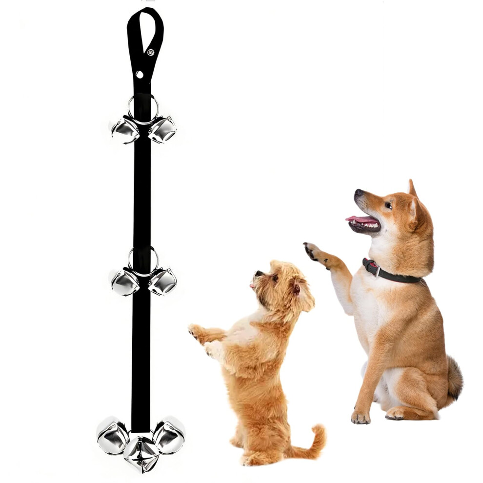 Kaelosyn Dog Training Doorbells, Dog Doorbell, Dogs Bells Toilet Training, Adjustable Strap Door Bell For Door, Suitable For Any Doorknob, Fits For A 5006091312638