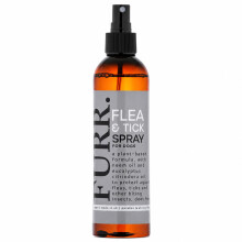 FURR Flea & Tick Spray for Dogs 250ml, Natural Plant-Based Formula with Neem Oil & Citrepel 75, Soothes Skin with Aloe Vera, Safe for Puppies Over 6