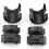 4PCS Stabilizer Mounting Balance Bar Rubber Mount 7L0511413E 7L0 511 413 E for  Q7    Cayenne 4