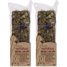 Rosewood Naturals Cornflower & Daisy Sticks, Rabbit Treats & Small Animal Treats, 140g (Pack of 2)
