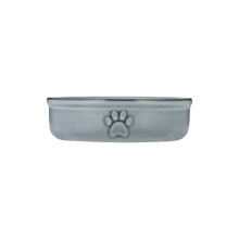 Mason Cash Reactive Paw Small Pet Bowl, 13cm Diameter, 250ml Capacity Ideal for Cats, Puppies & Small Dogs, Durable Stoneware, Dishwasher & Freezer S