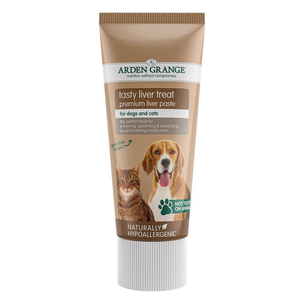 Photos - Dog Food Arden Grange Tasty Liver Treats for Cats and Dogs, 12 x 75 g 