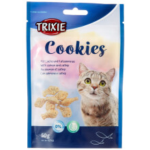 Trixie 42743 Cookies with Salmon and Catnip 50 g