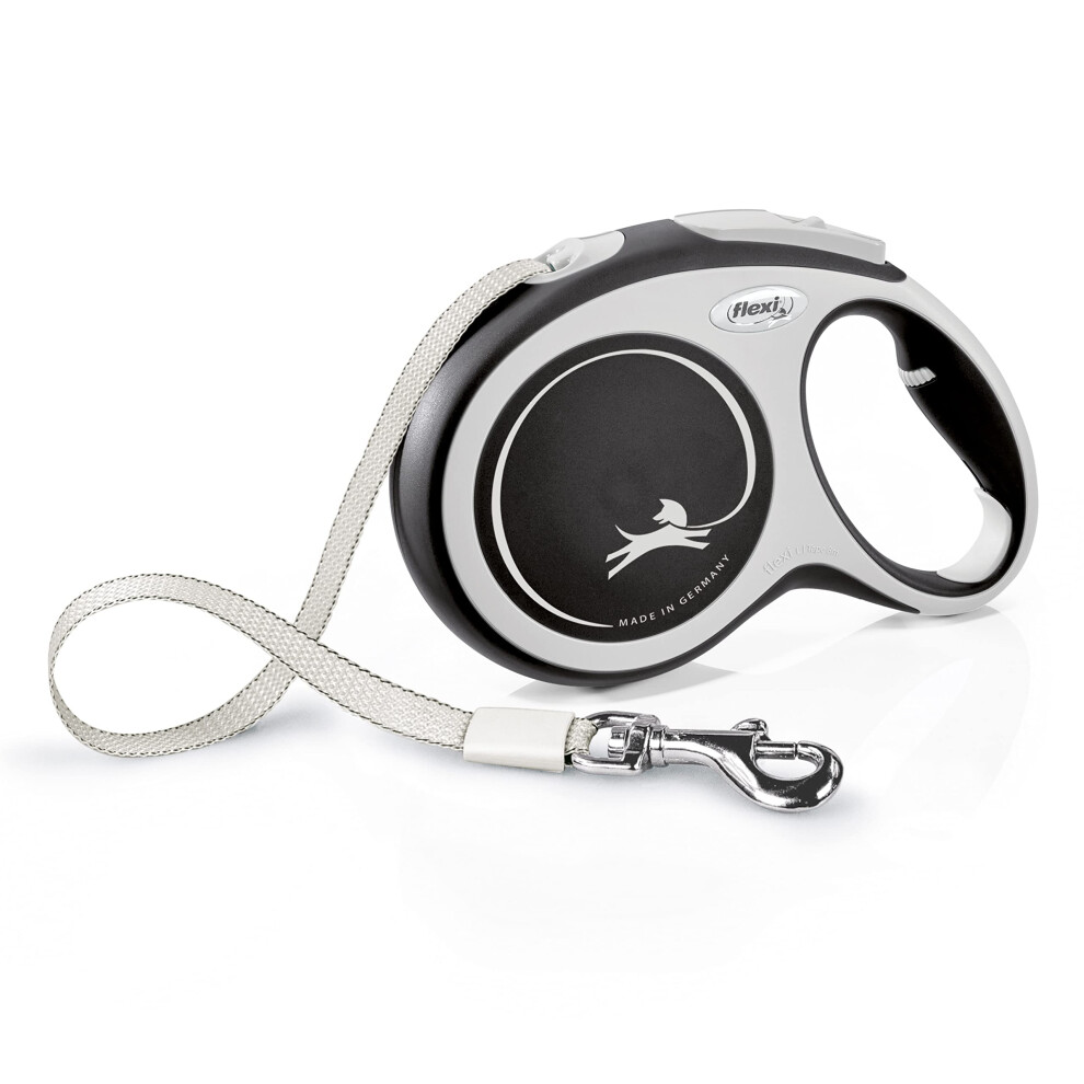 Flexi Comfort L | 8 M Retractable Tape Lead For Dogs Up To 50 Kg | | Retractable Dog Lead | Weight: 540 G | Dimensions: 13.9 X 21.3 Cm Black