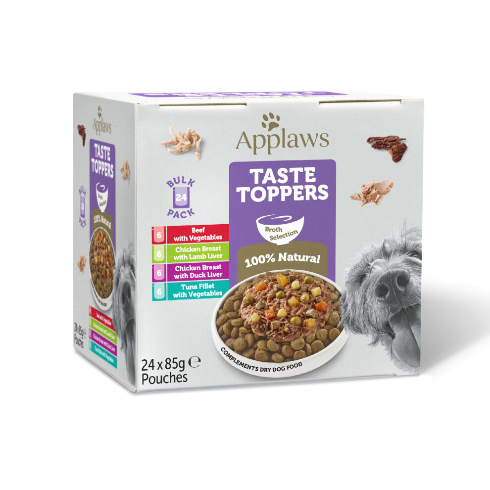 Applaws Taste Toppers In Broth Saver Pack 24 X 85G - Variety Selection - Image 4